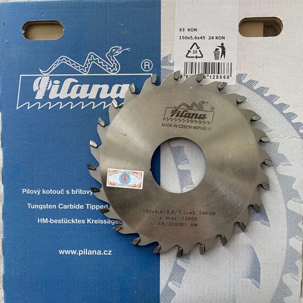 Lưỡi Cưa Hợp Kim PILANA 150x4.4-5.6/3.2x45 24KON