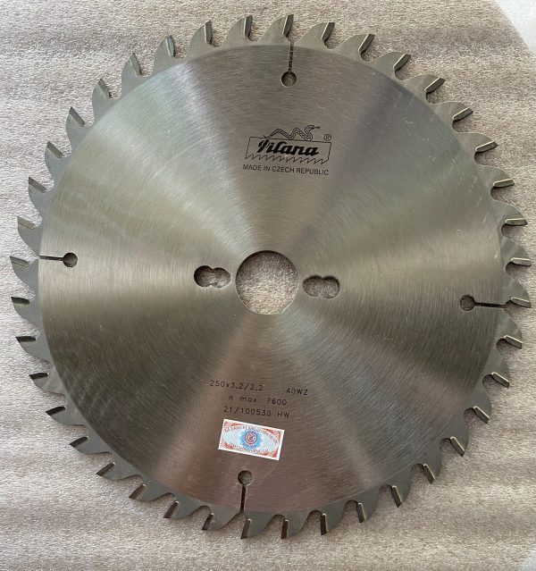 Lưỡi Cưa Hợp Kim PILANA 250x3.2/2.2x30 40WZ - Ảnh 2