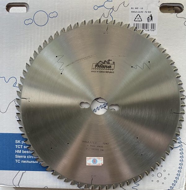 Lưỡi Cưa Hợp Kim PILANA 300x3.2/2.2x30 72WZ