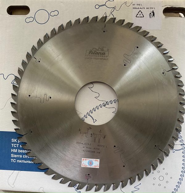 Lưỡi Cưa Hợp Kim PILANA 300x4.4/3.2x75 60TFZL