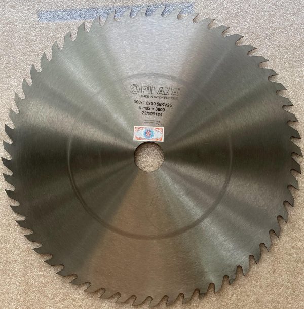 Lưỡi cưa đĩa cắt gỗ PILANA 300x1.6  56KV - Ảnh 2