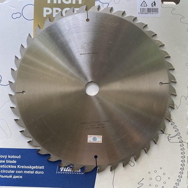 Lưỡi Cưa Hợp Kim PILANA 355×3.0/2.5×30 40WZ