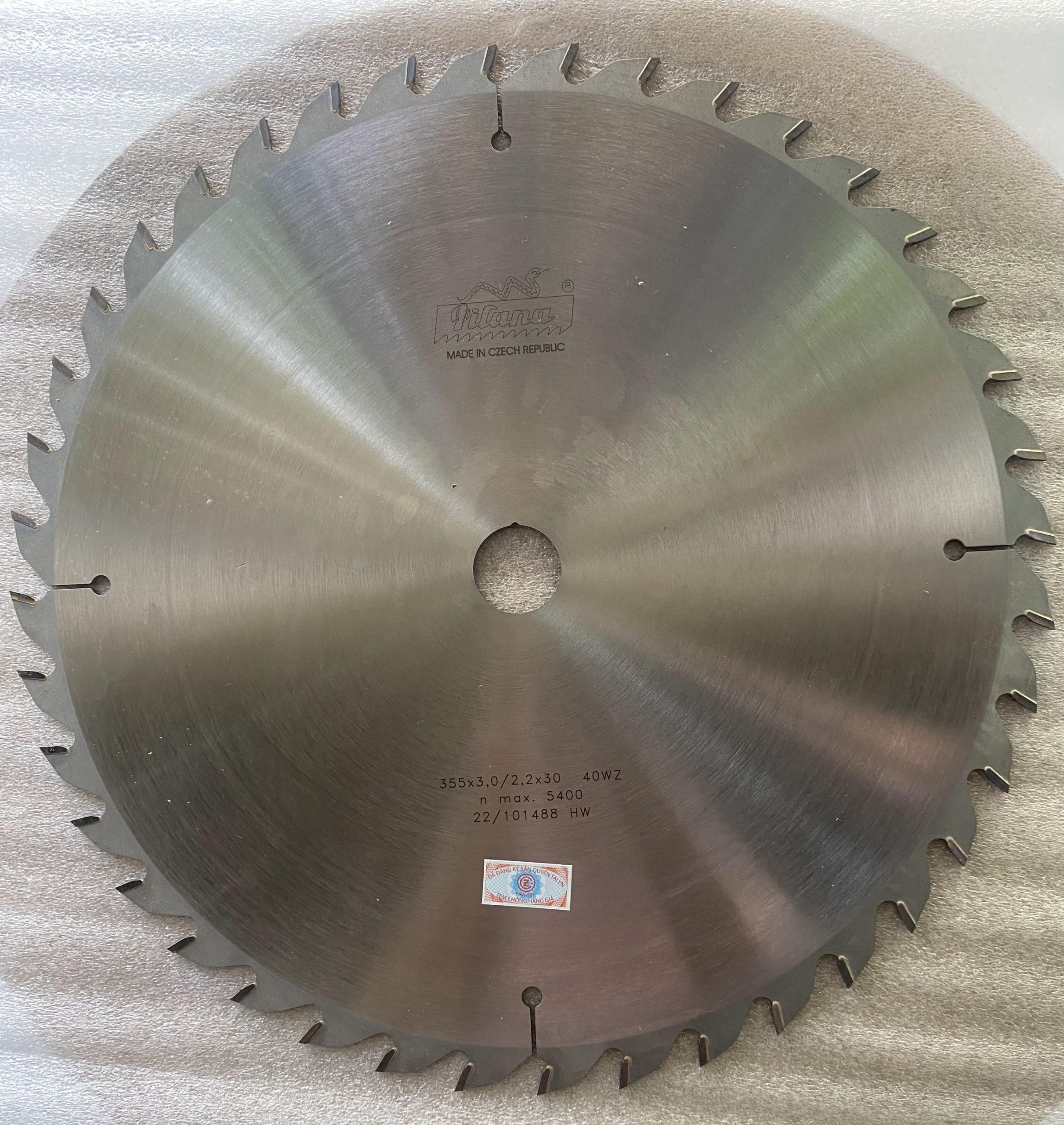 Lưỡi Cưa Hợp Kim PILANA 355×3.0/2.5×30 40WZ - Ảnh 2