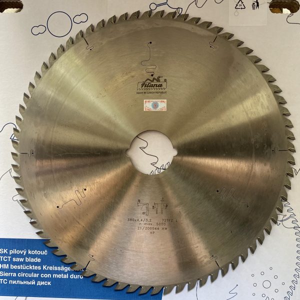 Lưỡi Cưa Hợp Kim PILANA 380×4.4/3.2×60 72TFZL